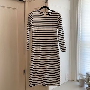 JCrew striped dress